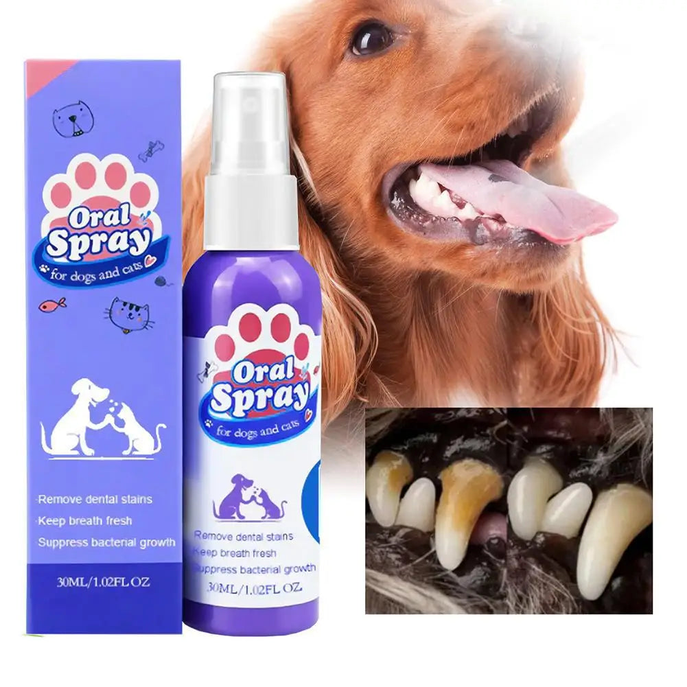 Fresh Breath Mouth Spray for Dogs & Cats