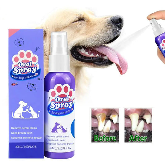 Fresh Breath Mouth Spray for Dogs & Cats