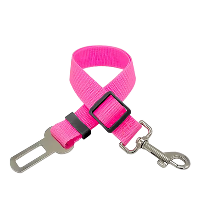 Dog leash for car seat