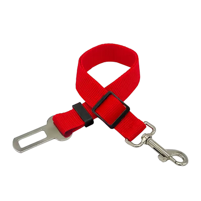 Dog leash for car seat
