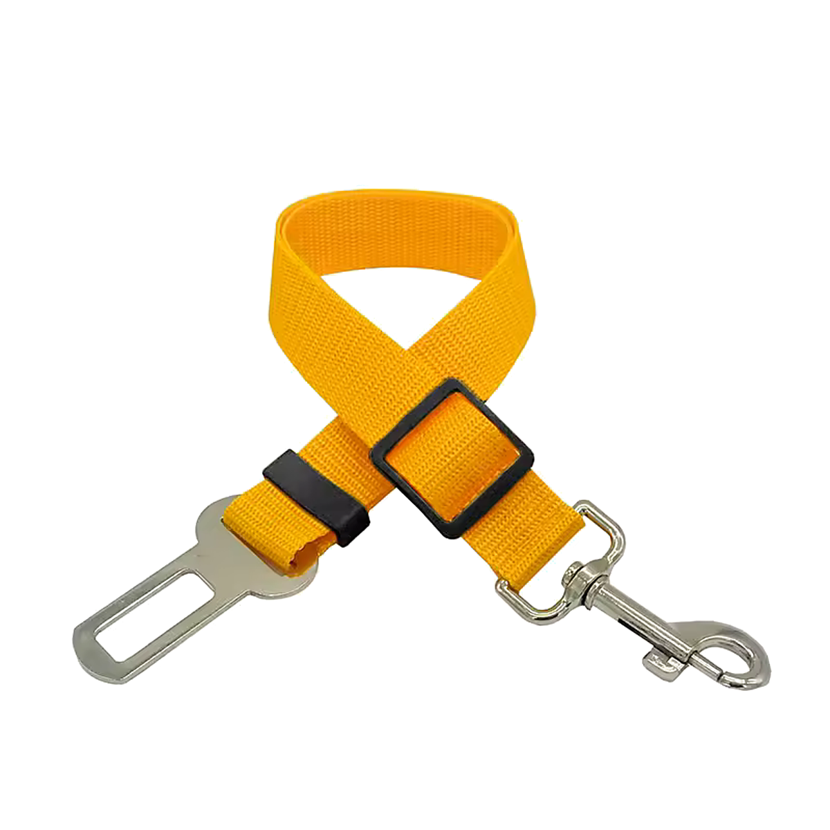 Dog leash for car seat